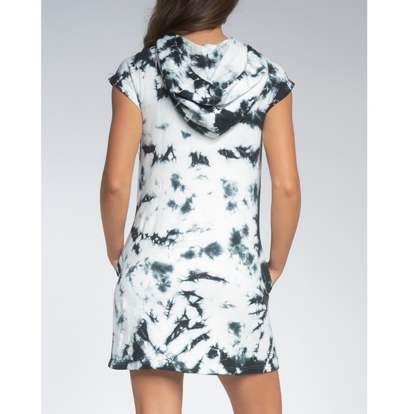 ELAN TIE DYE HOODIE DRESS NWOT - Picture 3 of 3